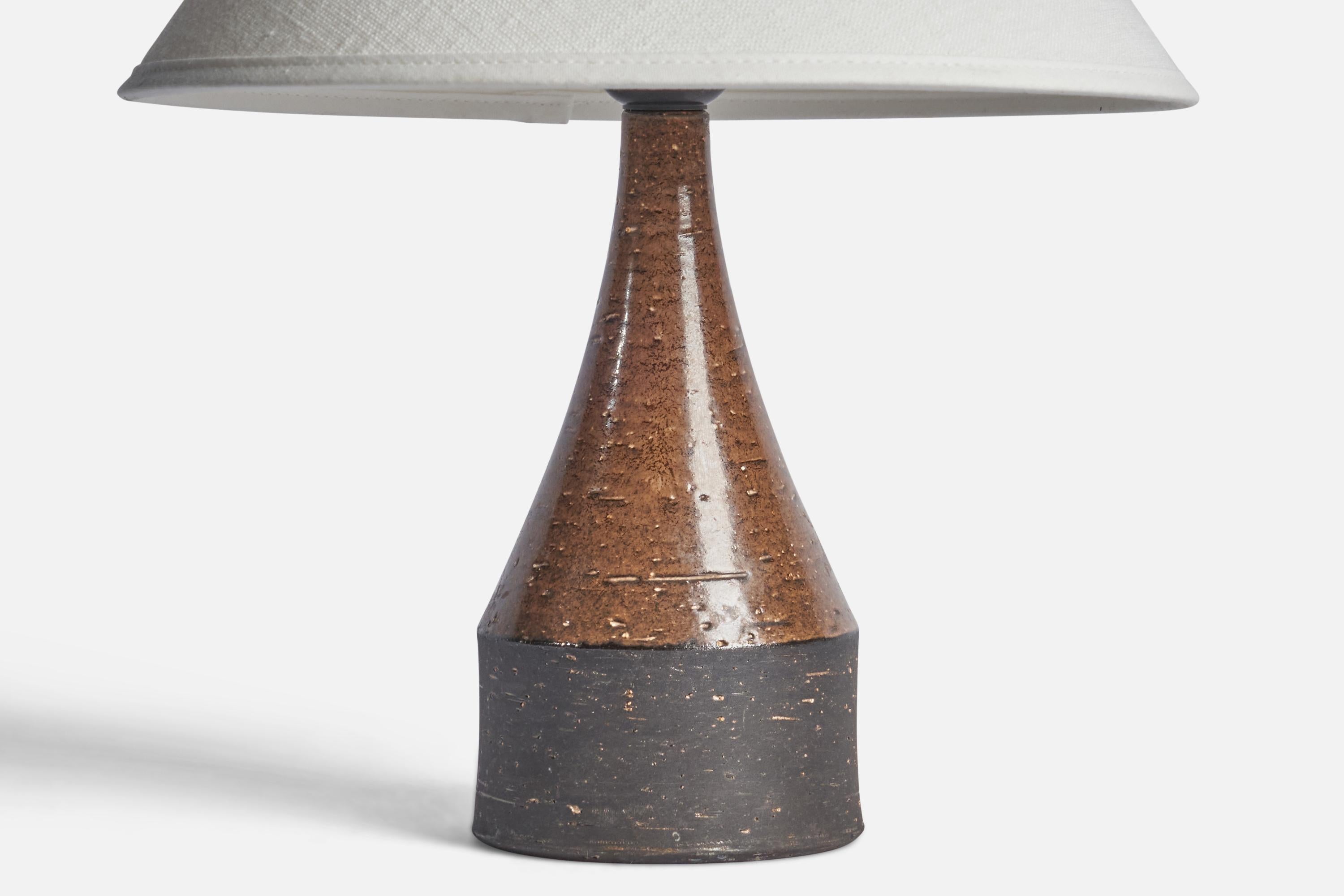 Swedish Bo Bergström, Table Lamp, Stoneware, Sweden, 1960s For Sale