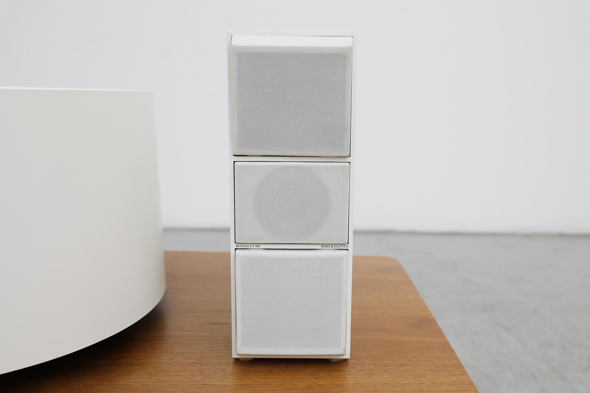 Late 20th Century B&O Cona Passive Subwoofer (in MOMA) and Speakers For Sale