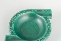 Bo Fajans. Ceramic advertising ashtray. Art Deco style, 1930s/40s.