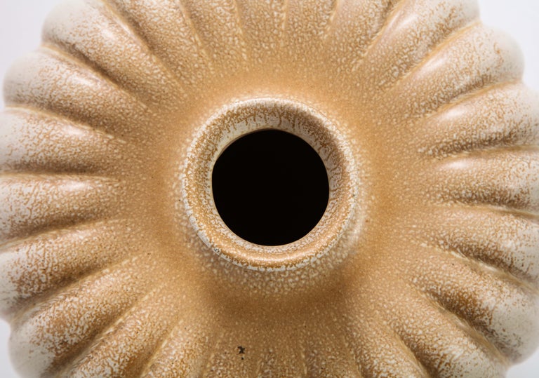 Bo Fajans Pottery Vase Designed by Evald Dahlskog For Sale 3