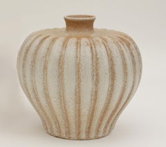 Bo Fajans Pottery Vase Designed by Evald Dahlskog