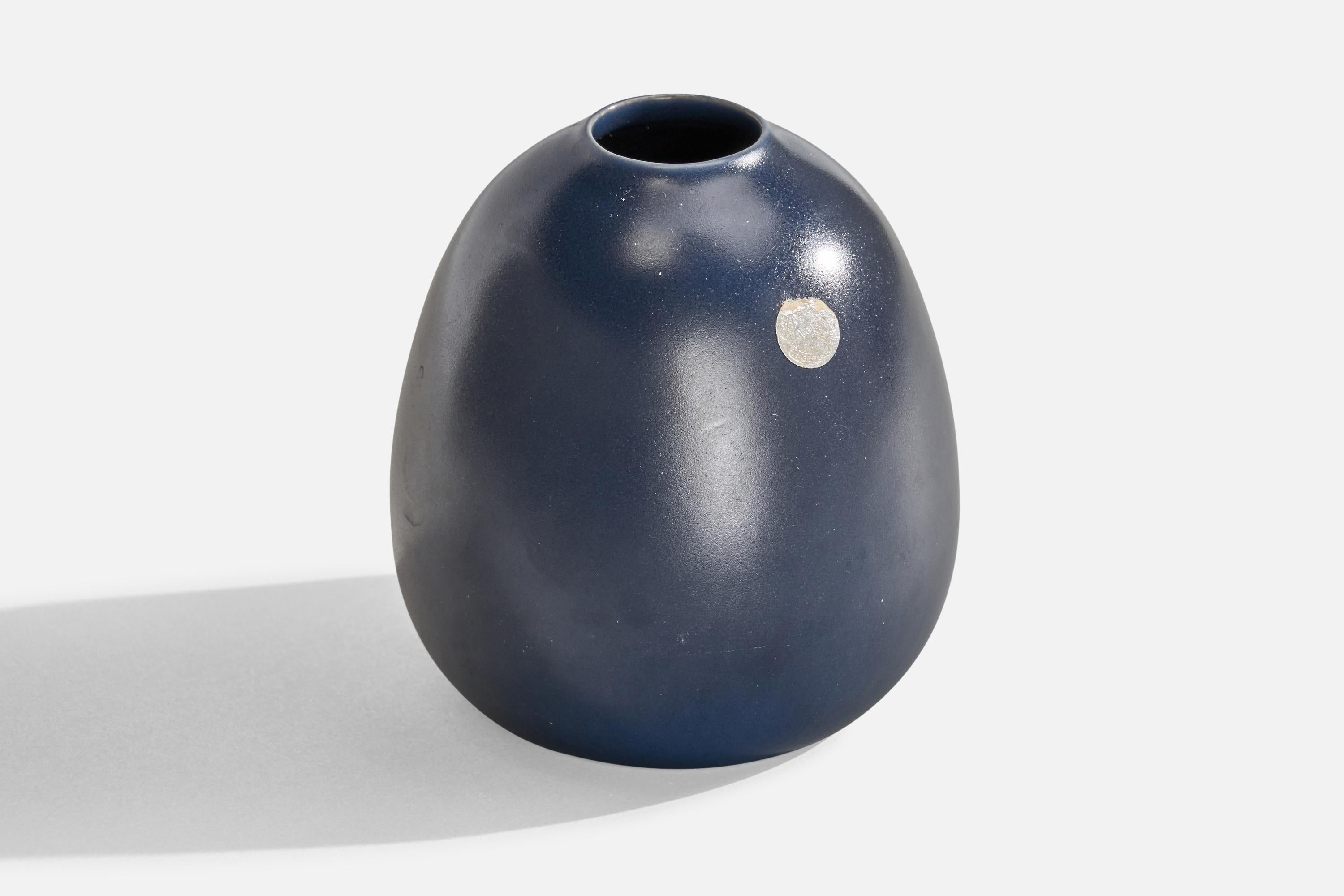 Scandinavo moderno Bo Fajans, Vaso, Ceramica, Svezia, anni '40 in vendita