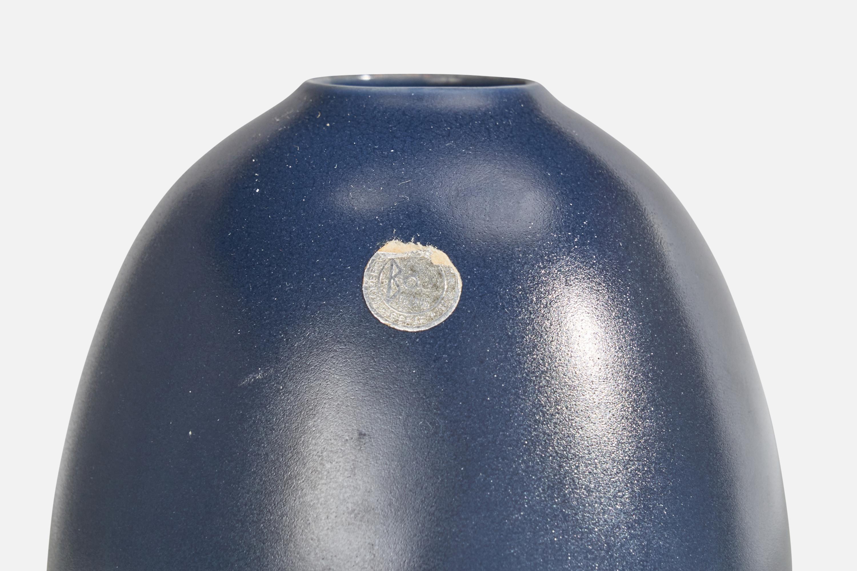 Metà XX secolo Bo Fajans, Vaso, Ceramica, Svezia, anni '40 in vendita