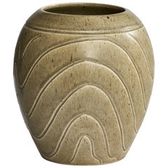 Bo Fajans, Vase, Ceramic, Sweden, 1940s