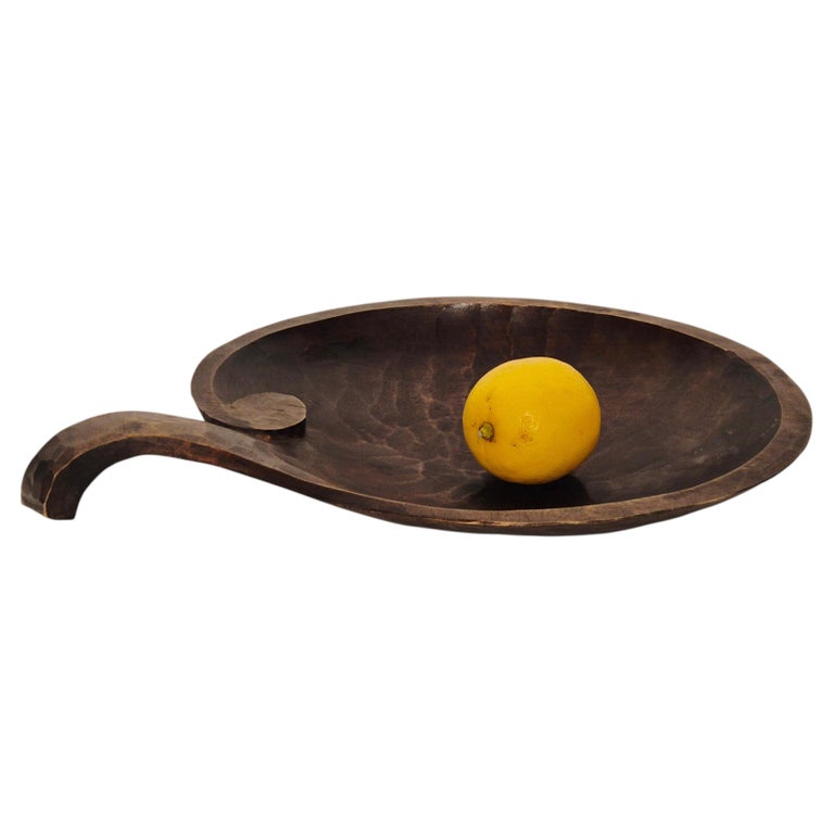 Bella ciotola decorativa in legno fatta a mano, 17 cm, per servire frutta secca, patatine fritte, tavolino da bancone per riporre chiavi, stoviglie da cucina, soggiorno, decorazione per la casa