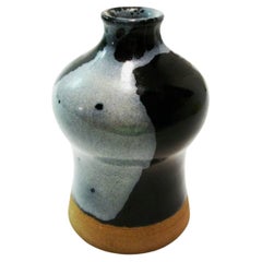 BO MELANDER - Mid Century Glazed Ceramic Bud Vase - Denmark - Circa 1960's