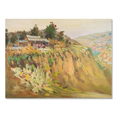 Bo Song  Impressionistisches Original Ölgemälde auf Leinwand „Phoenix Ridge 2“