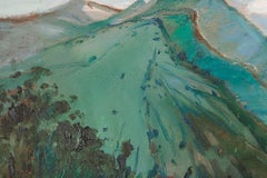 Bo Song  Impressionist Original Oil Painting "Mountain Zhongtiao"
