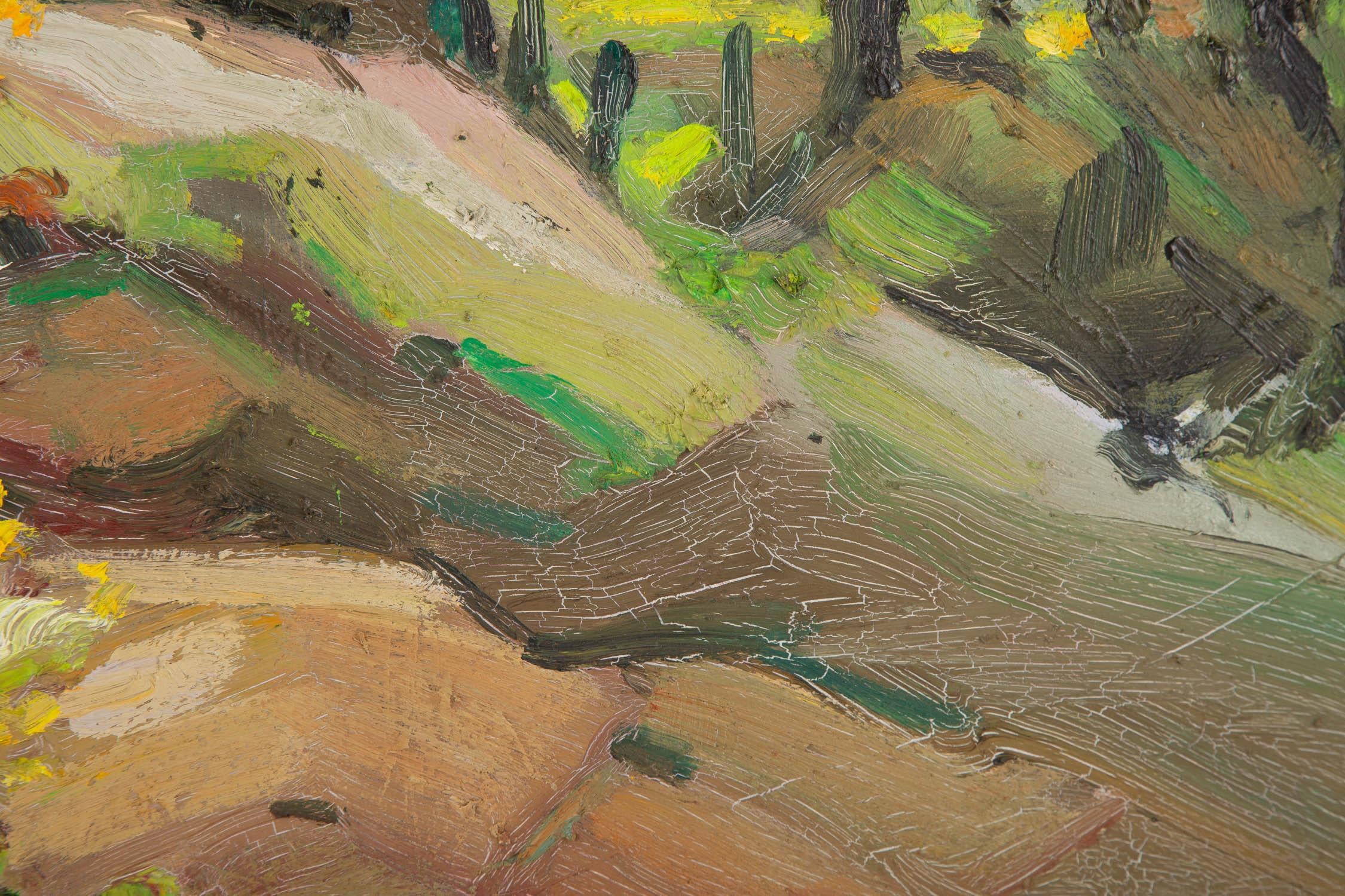 Bo Song  Dipinto a olio originale impressionista 