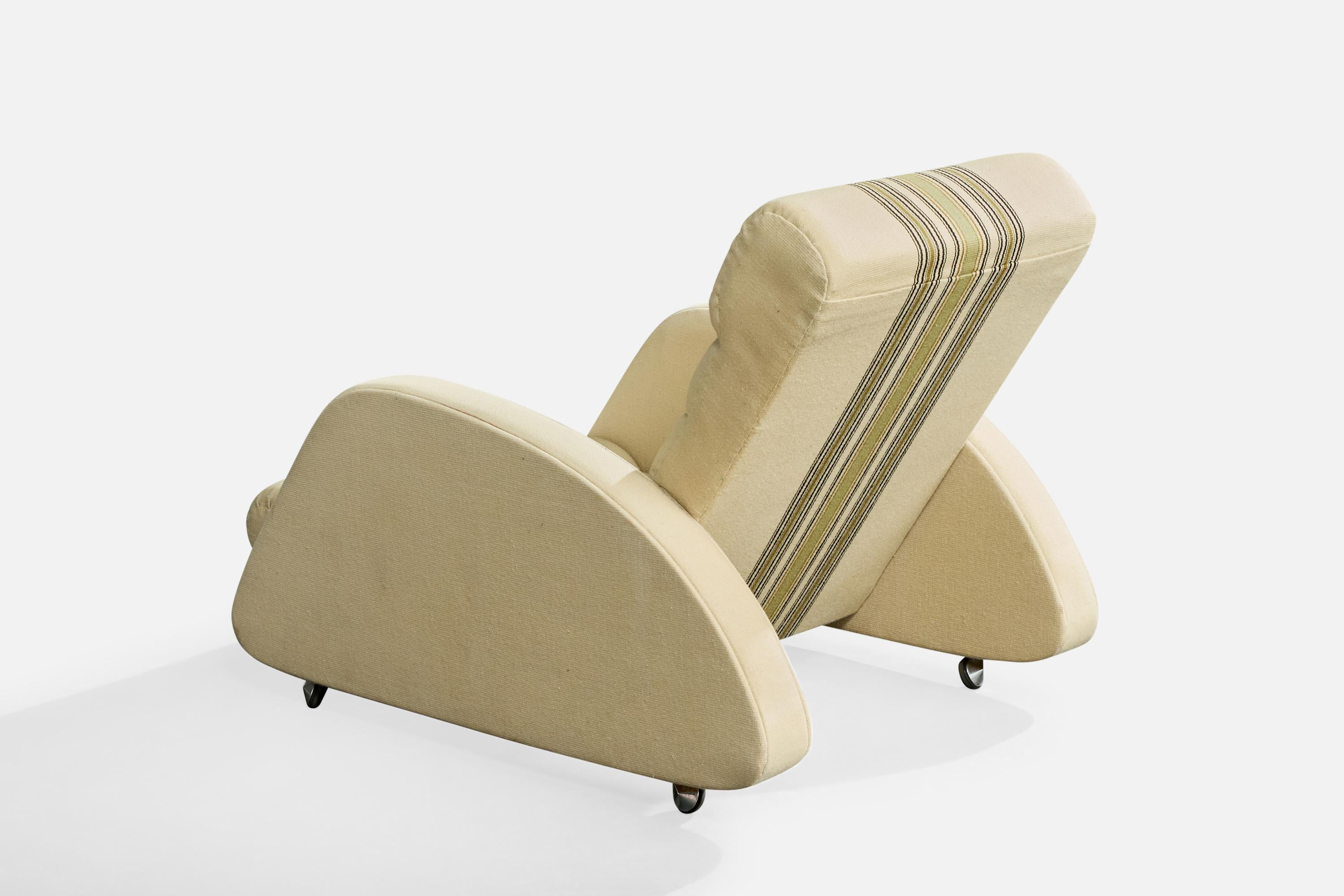 Bo Wretling, Lounge Chair, Wood, Metal, Sweden, 1930s In Fair Condition For Sale In High Point, NC