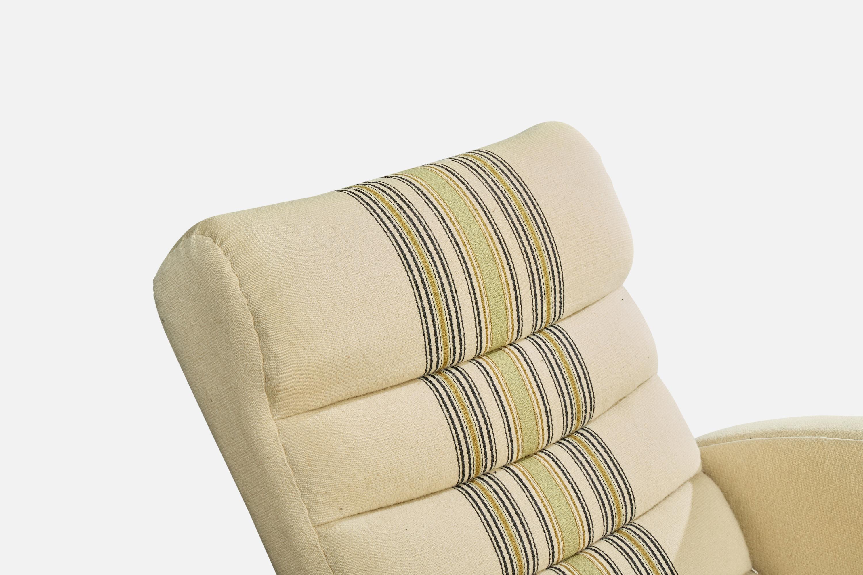 Bo Wretling, Lounge Chair, Wood, Metal, Sweden, 1930s For Sale 1