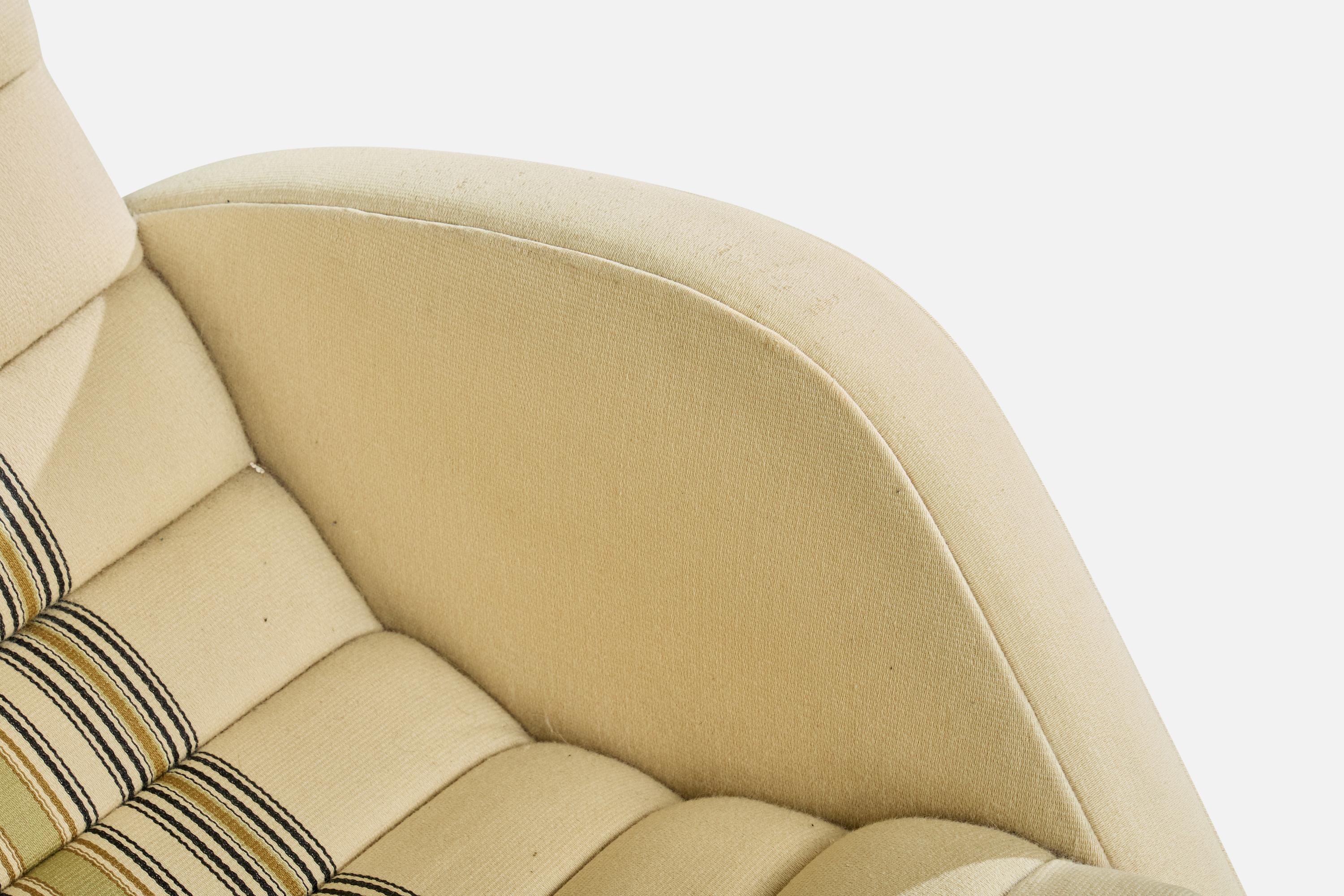 Bo Wretling, Lounge Chair, Wood, Metal, Sweden, 1930s For Sale 2