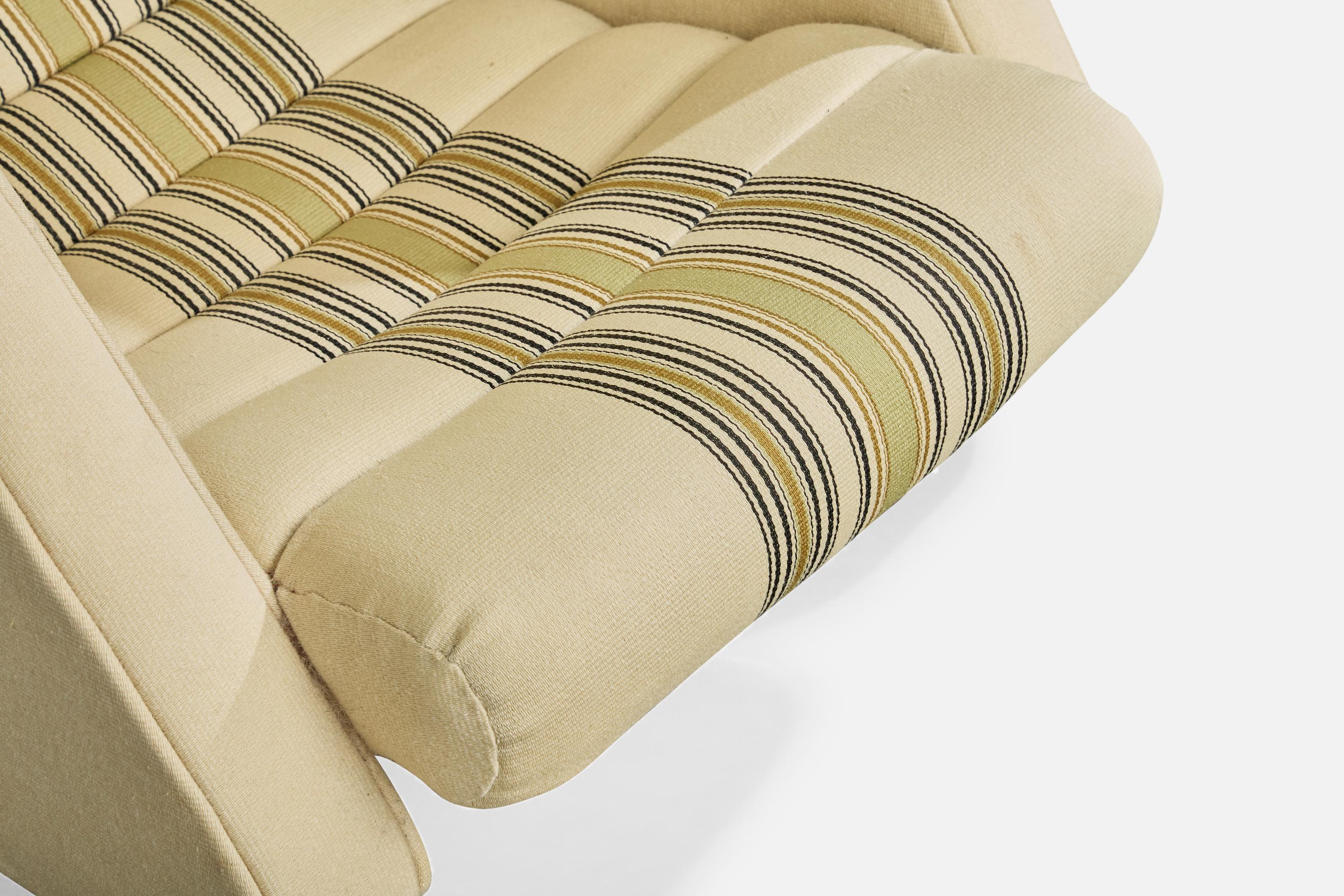 Bo Wretling, Lounge Chair, Wood, Metal, Sweden, 1930s For Sale 3