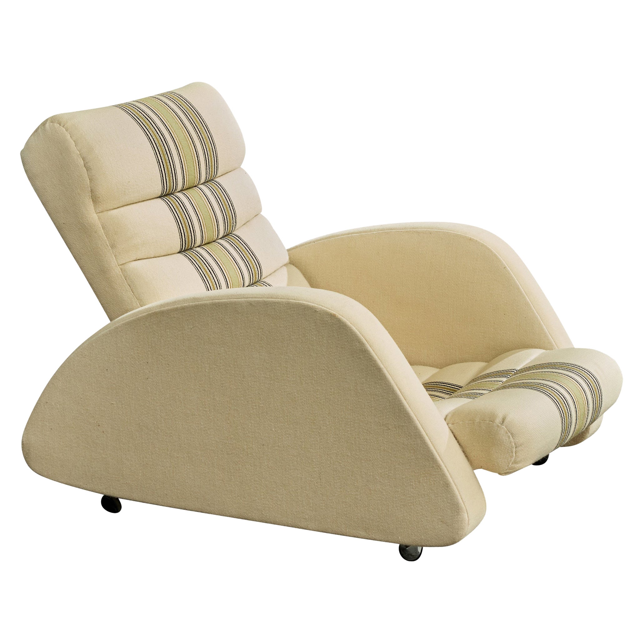 Bo Wretling, Lounge Chair, Wood, Metal, Sweden, 1930s For Sale