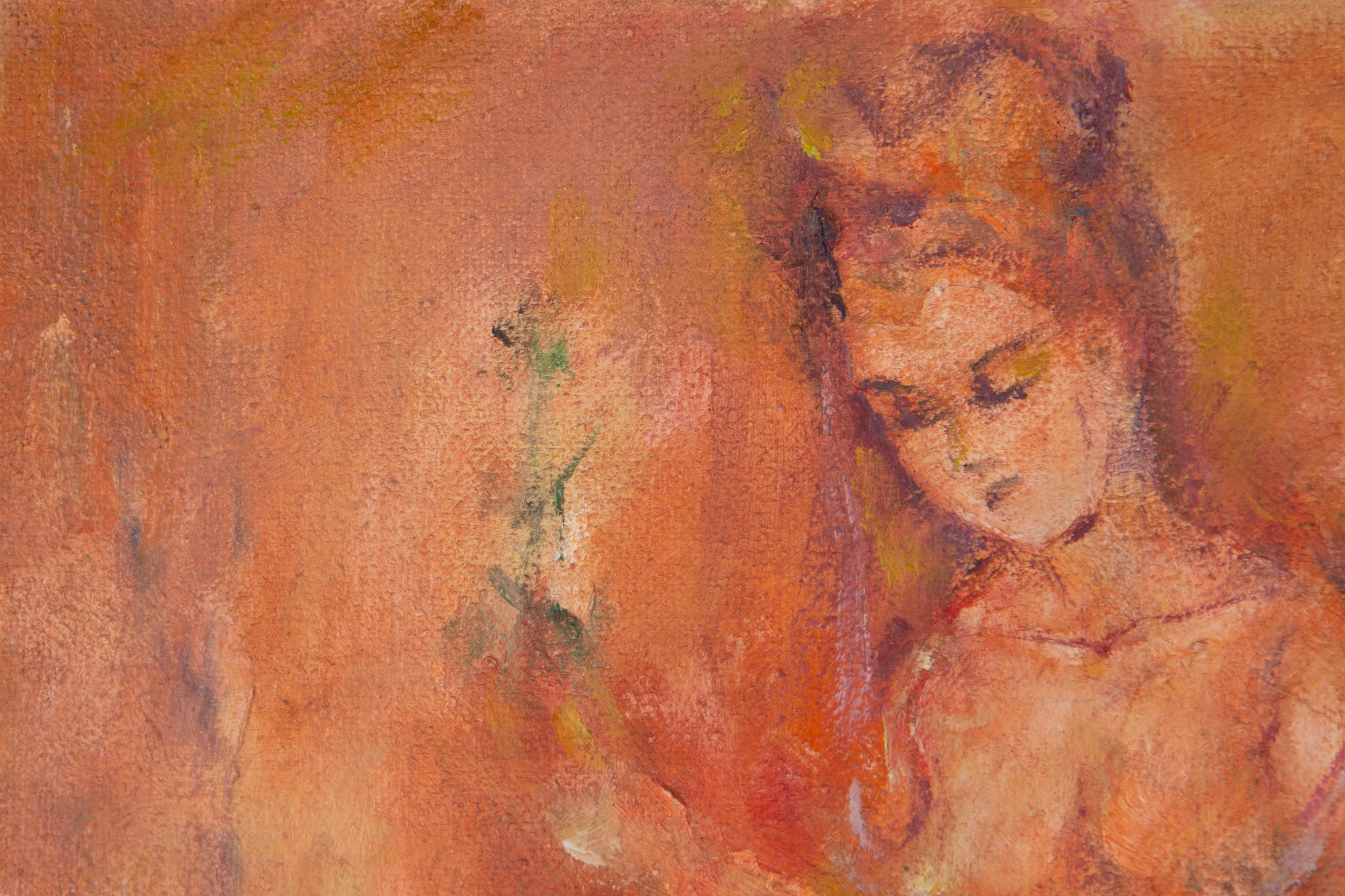 Bo Zhang Abstract Original Oil On Canvas 