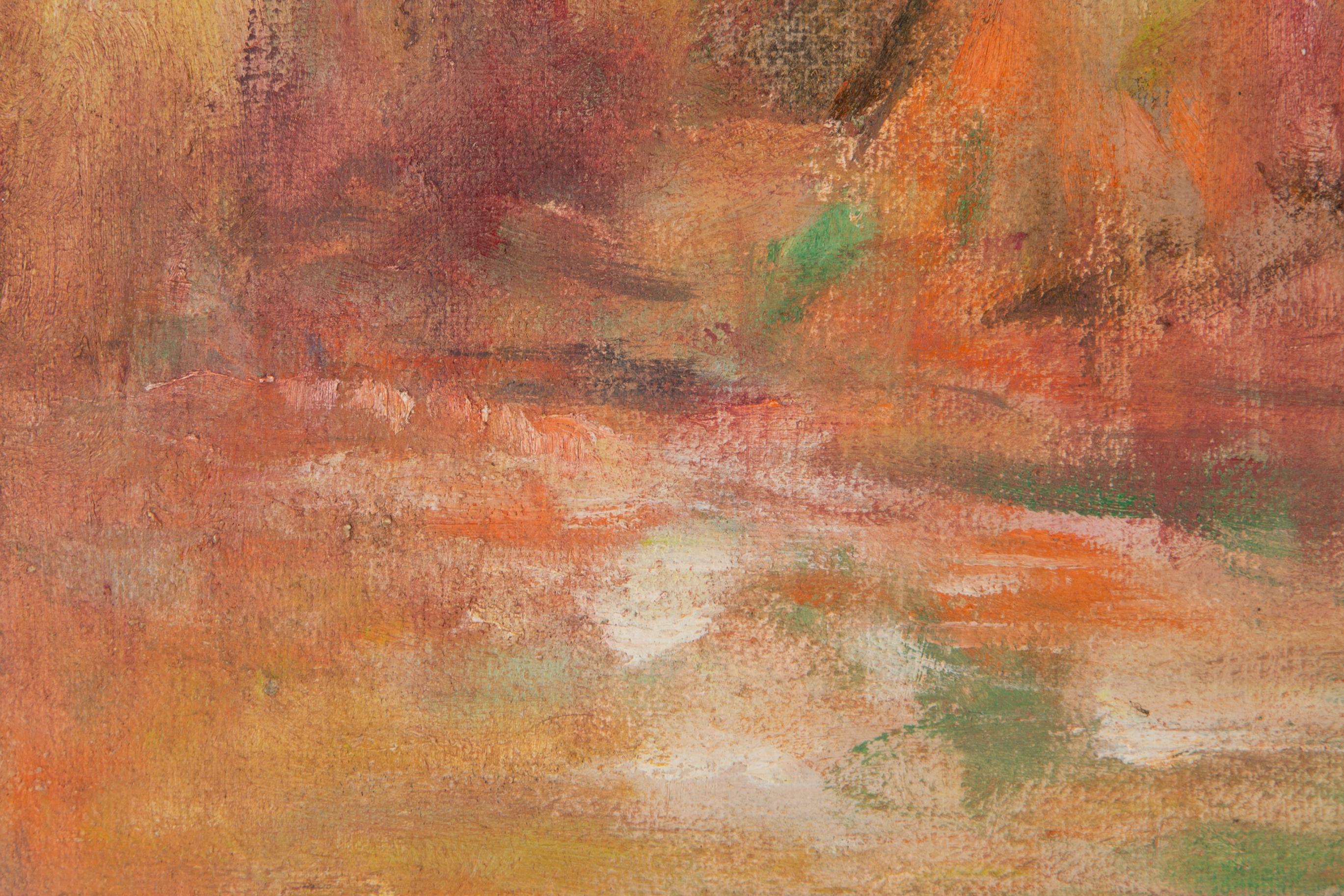 Bo Zhang Abstract Original Oil On Canvas 