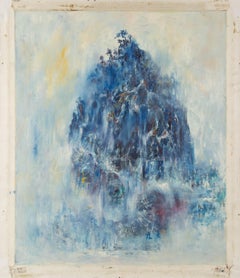 Bo Zhang Landscape Original Oil On Canvas "Spirit of the Mountain 1"