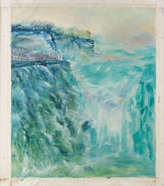 Bo Zhang Waterscape Original Oil On Canvas "Pass the Red Sea"