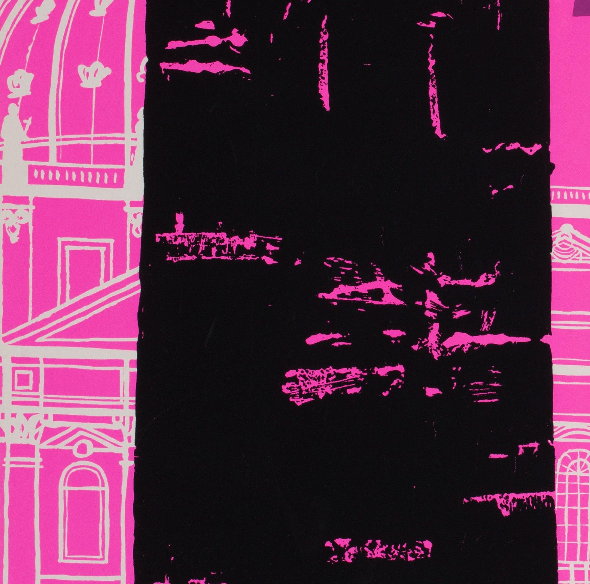 20th Century BOAC Europe c1955 Silkscreen Travel Poster For Sale