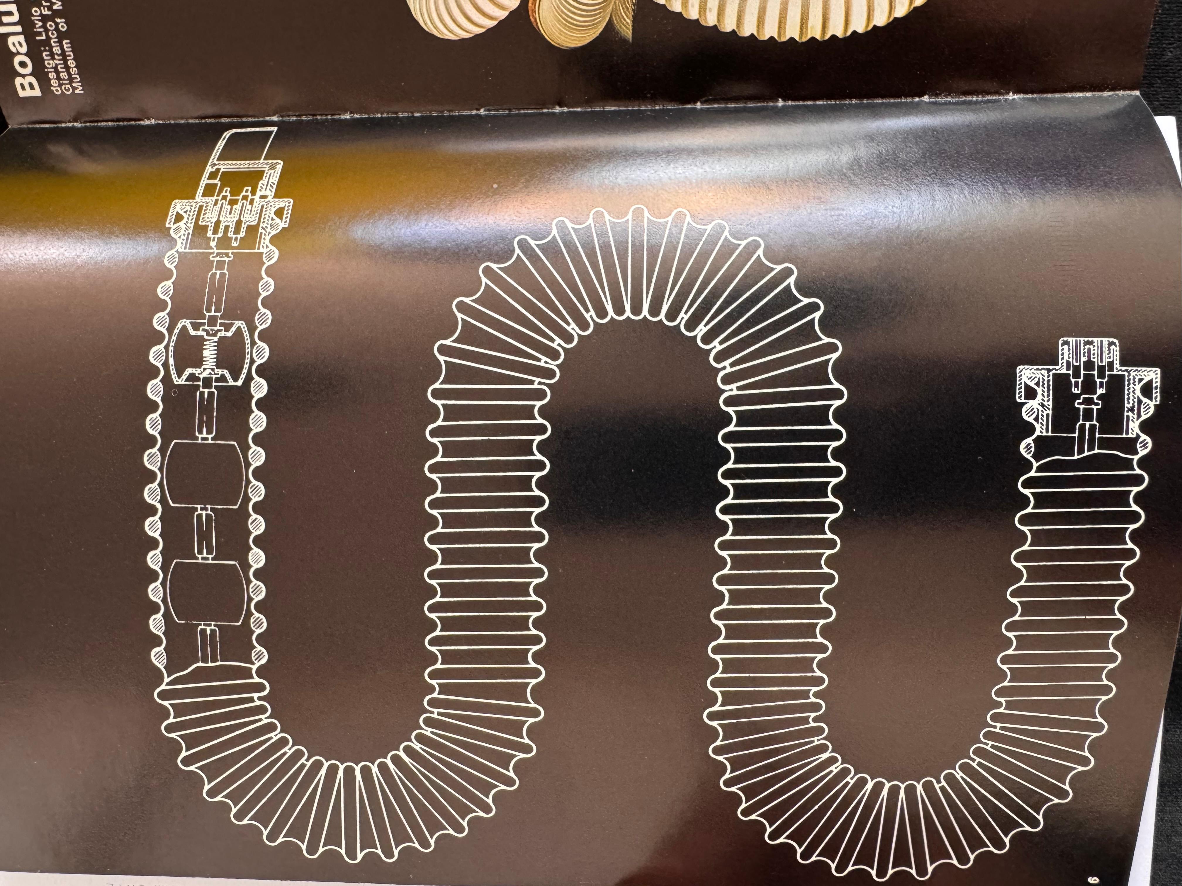 “Boalum” vintage lamp by Livio Castiglioni & Gianfranco Frattini for Artemide For Sale 7