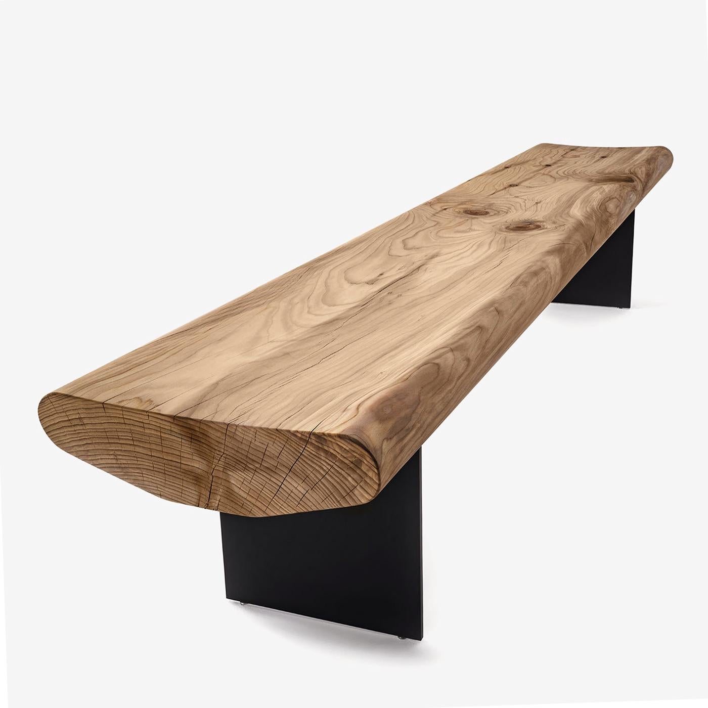 Hand-Crafted Board Bench