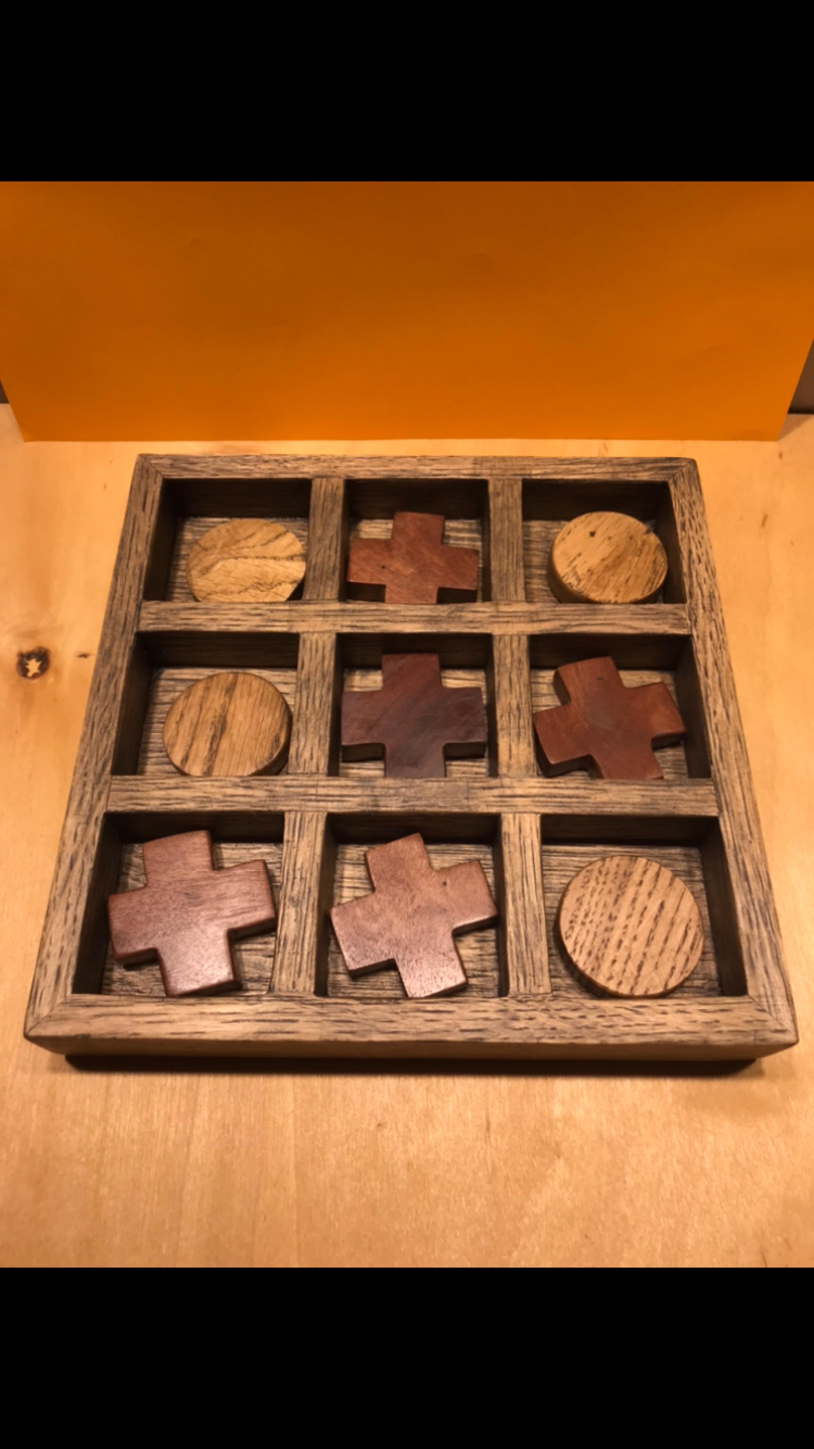 Contemporary Board game tic-tac-toe For Sale