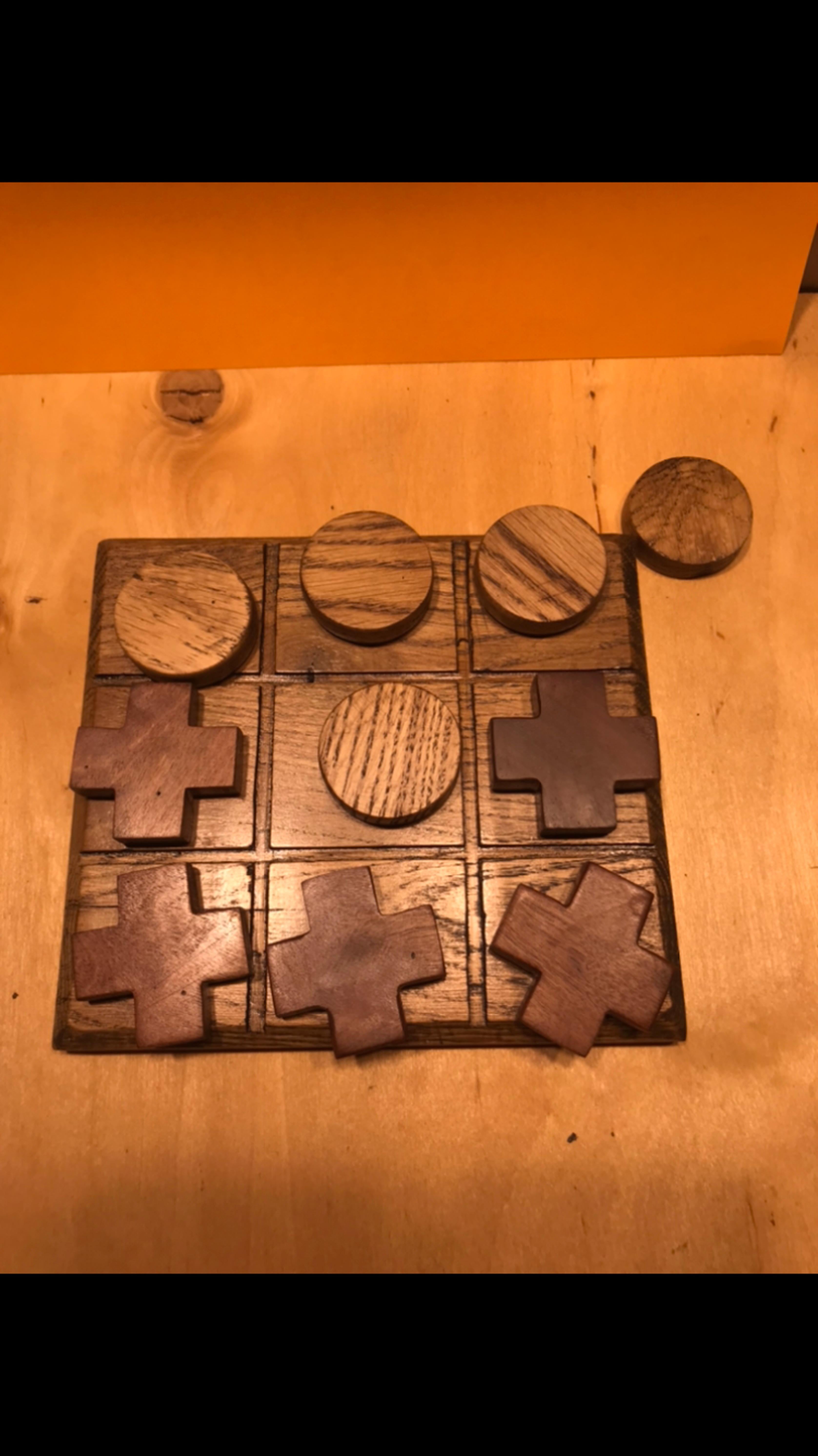 Contemporary Board game tic-tac-toe For Sale