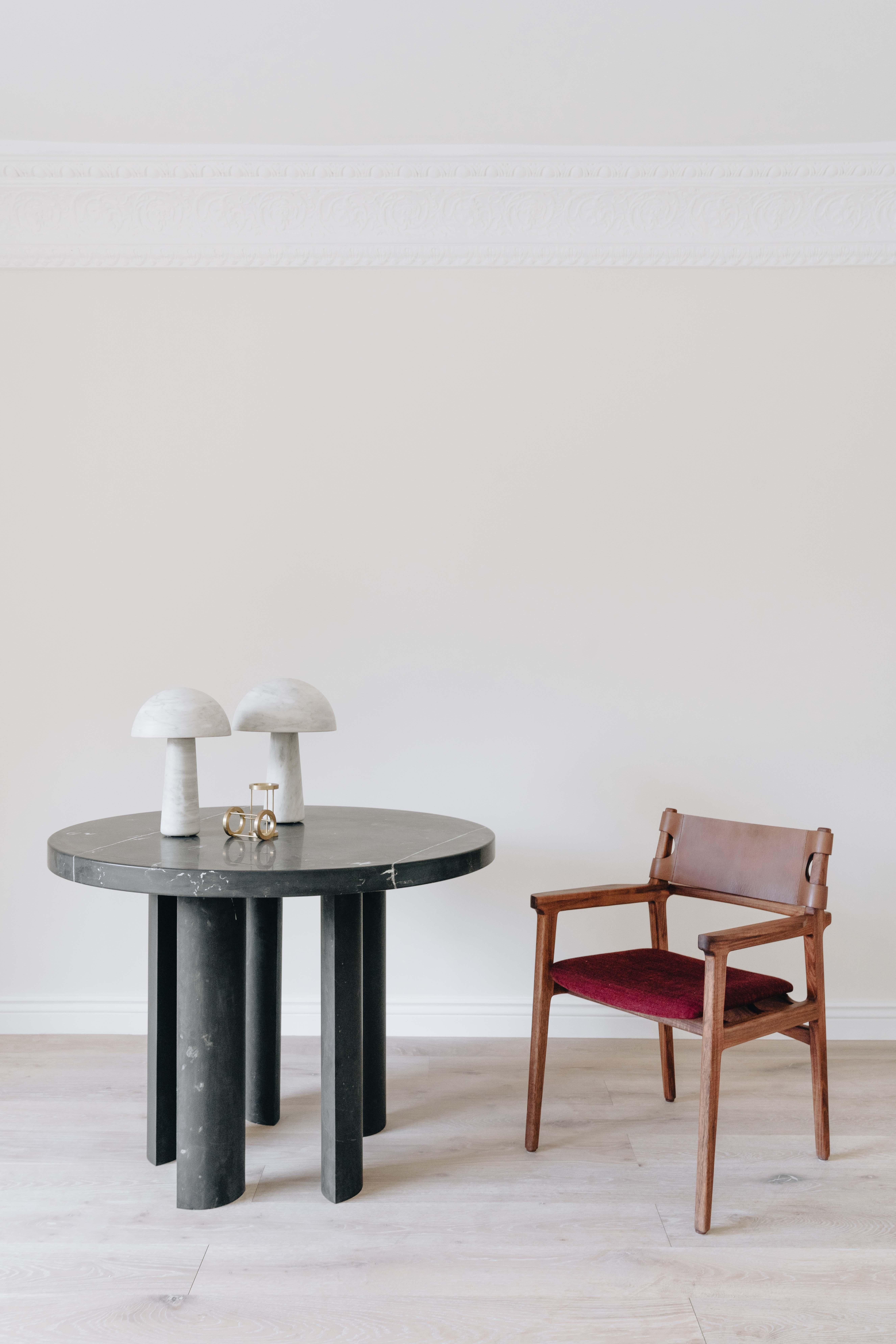 Moderne Table Boari en marbre massif en vente