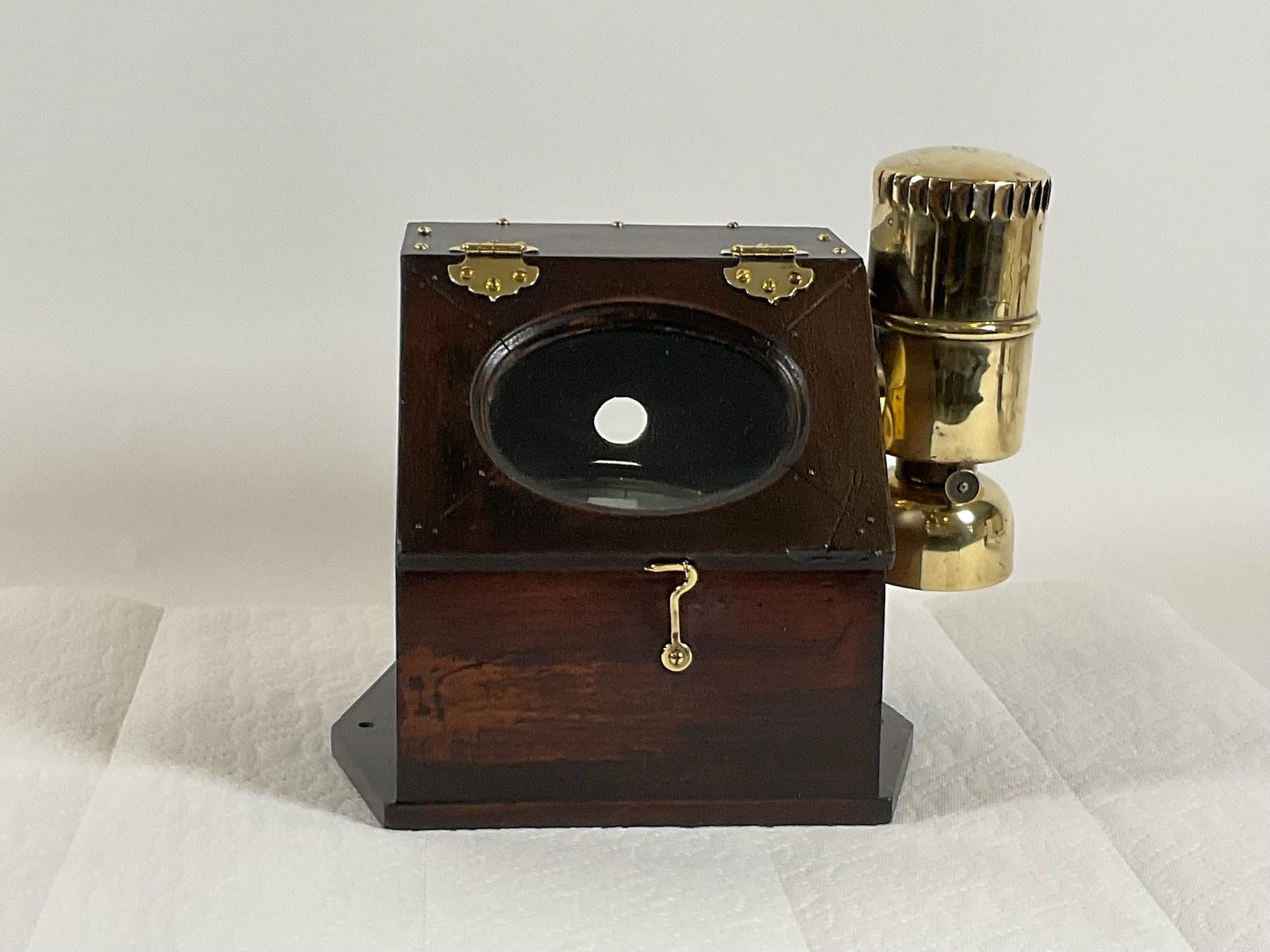 North American Boat Binnacle Compass from the 19th Century For Sale
