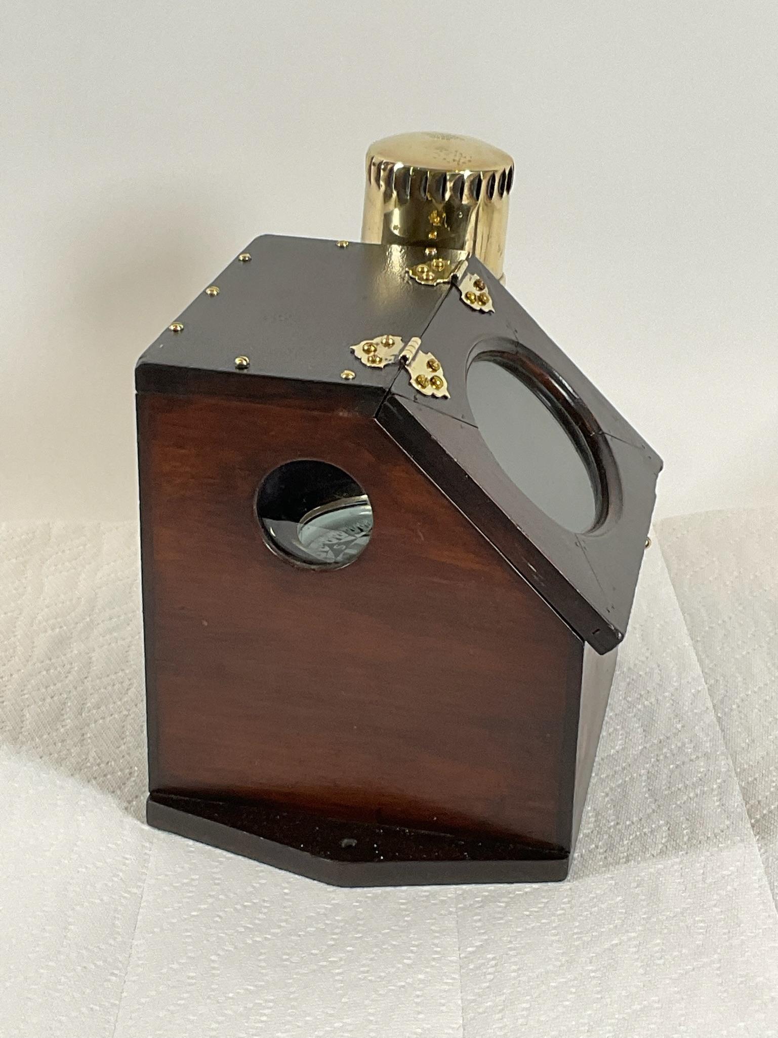 Boat Binnacle Compass from the 19th Century For Sale 1