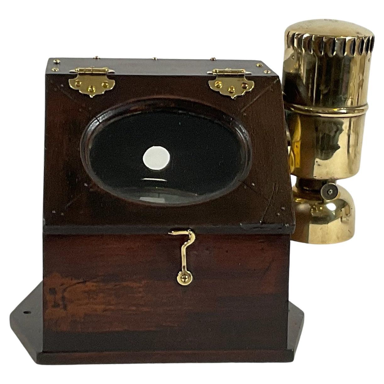 Boat Binnacle Compass from the 19th Century For Sale
