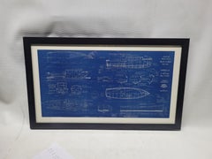 Boat Blueprint of the "Cabrilla" from Motor Boating Publications