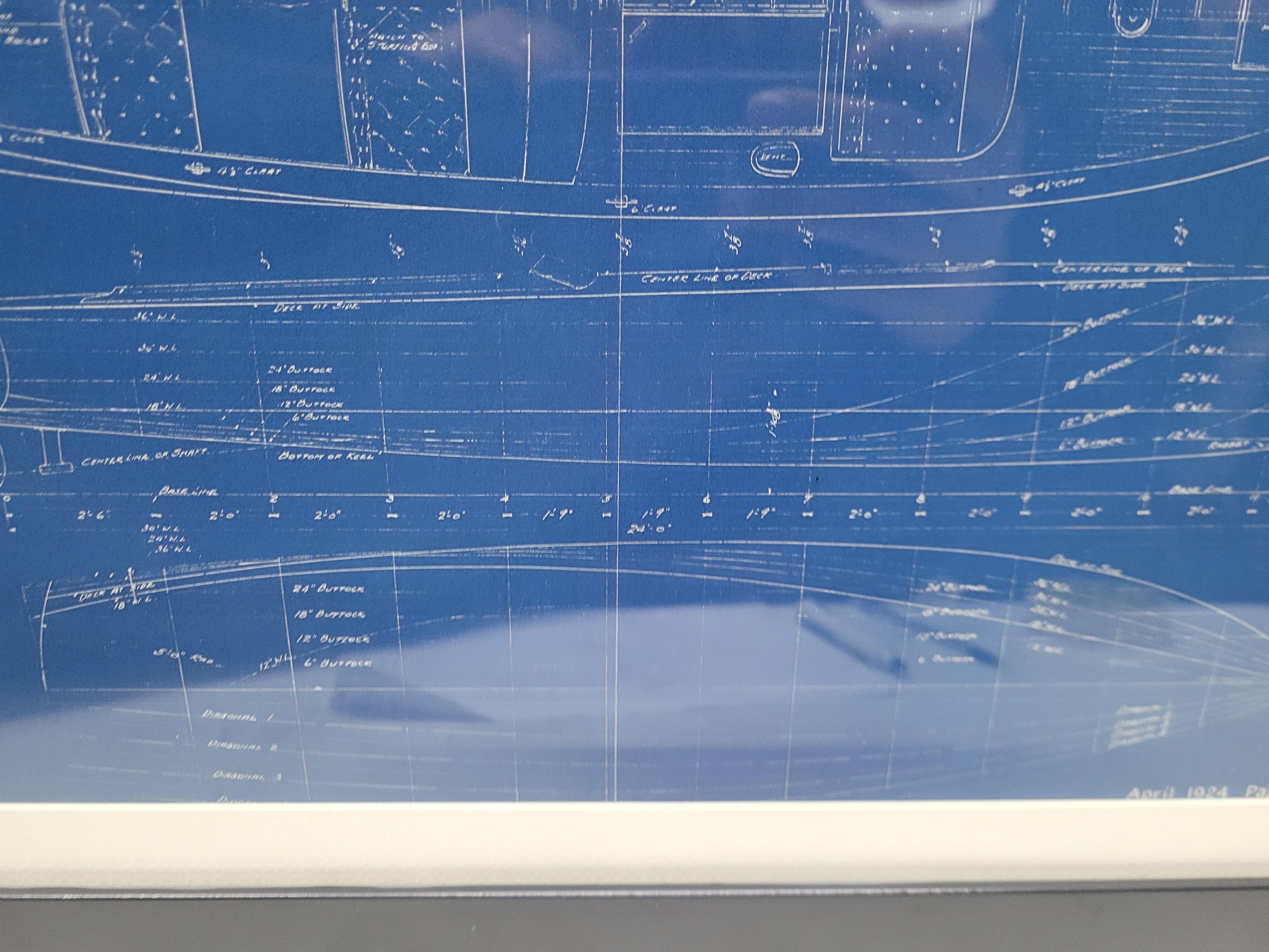 Boat Blueprint of the 