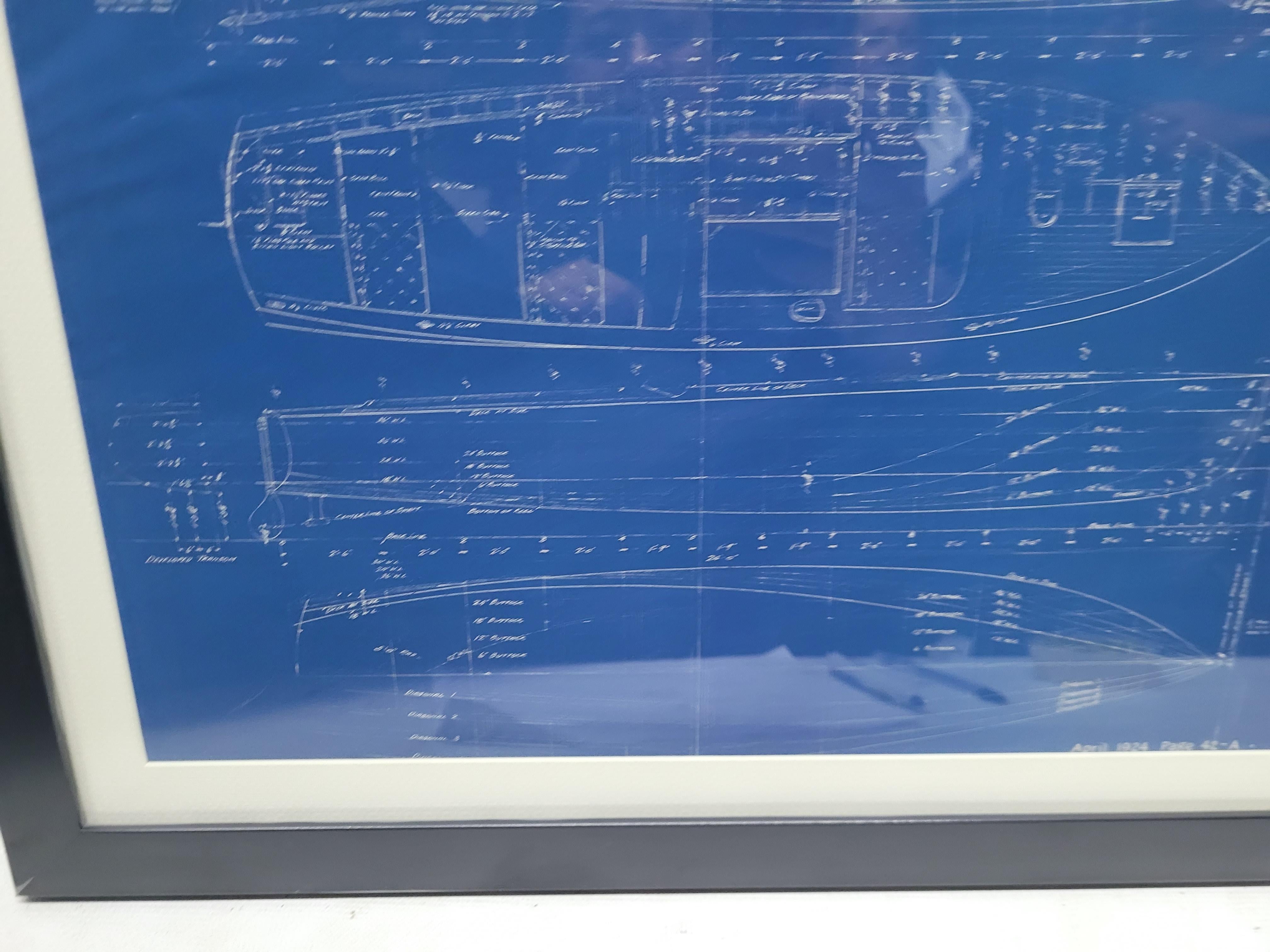 Boat Blueprint of the 