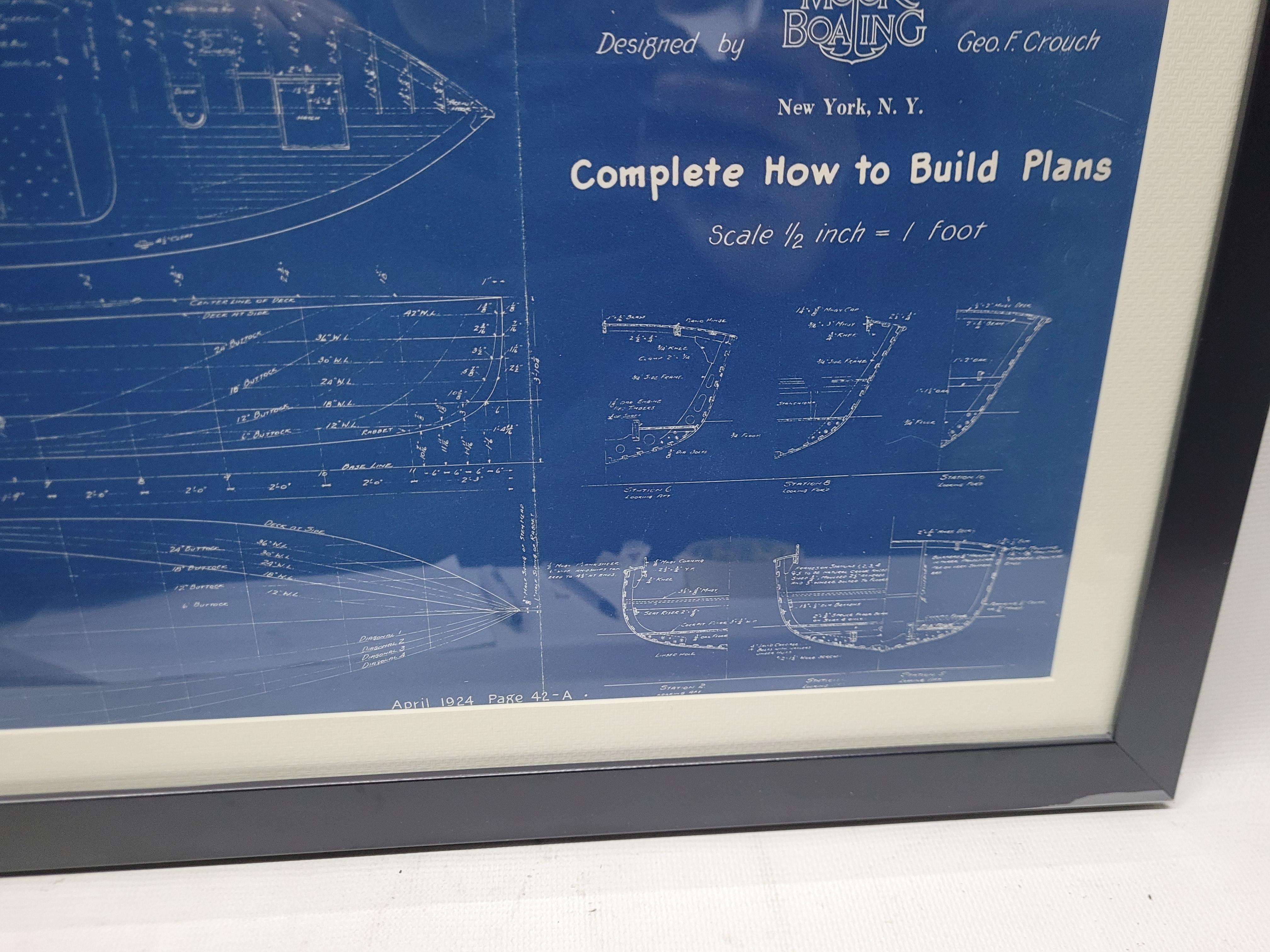 Boat Blueprint of the 