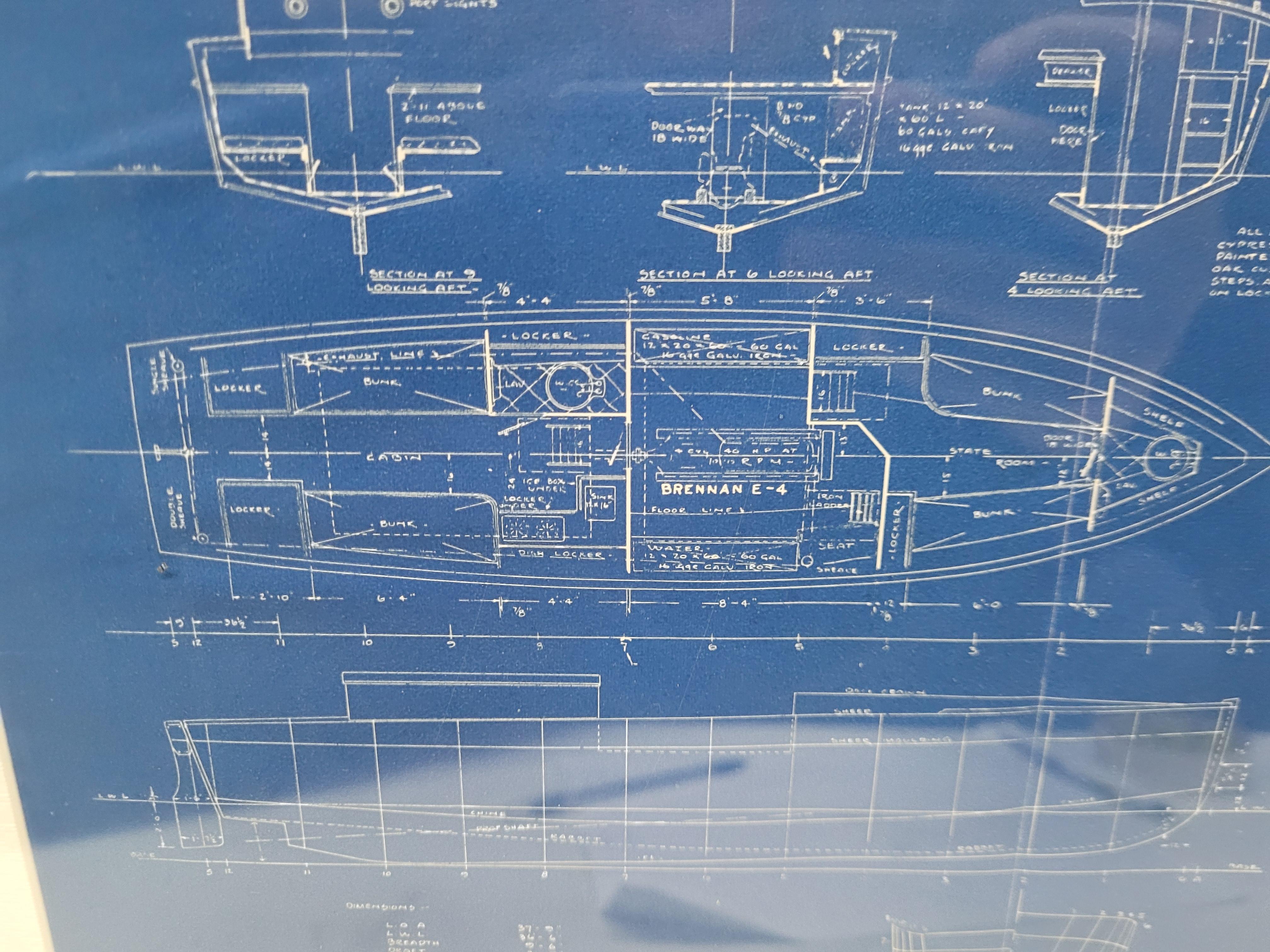 Schema della barca 