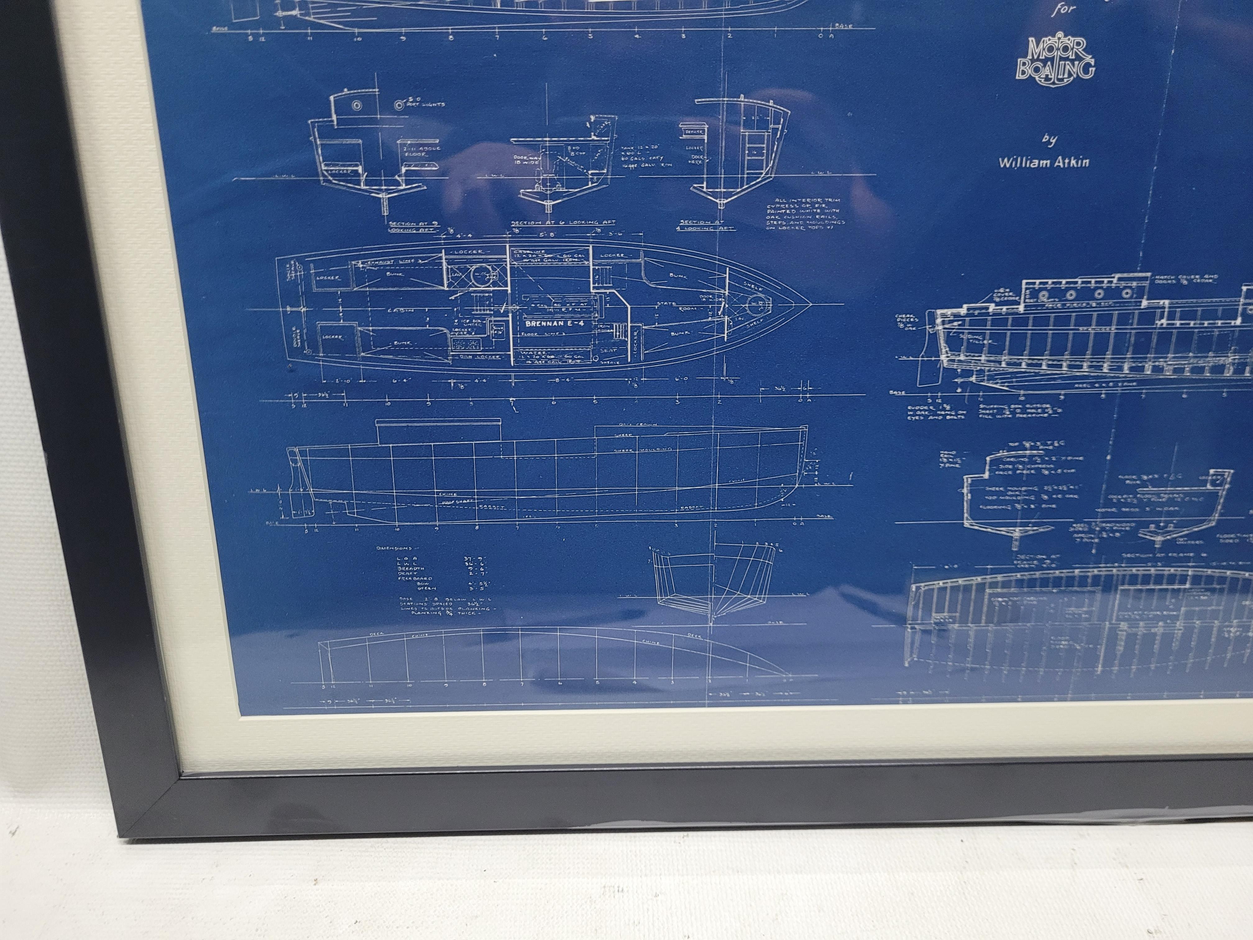 Carta Schema della barca 