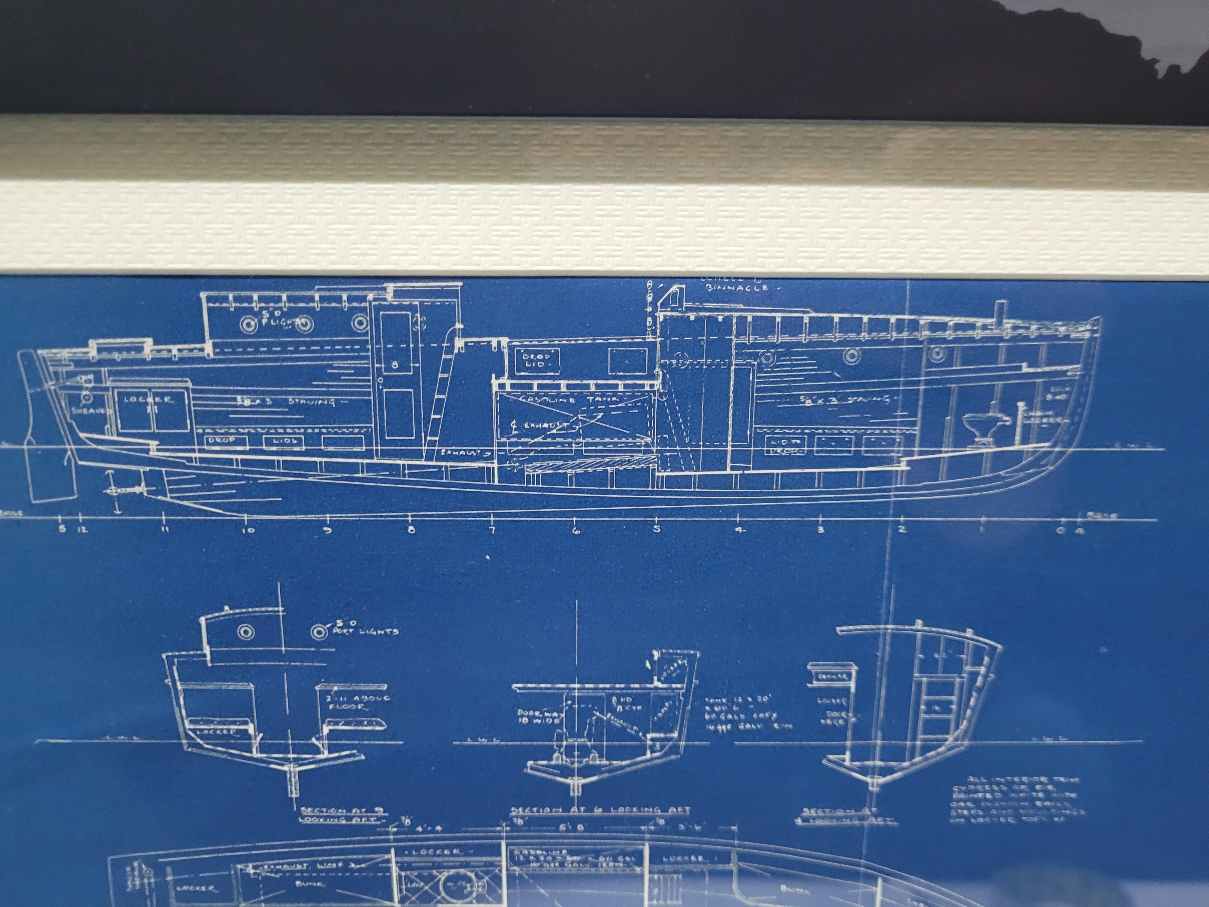 Schema della barca 