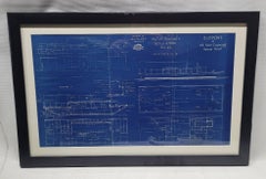 Boat Blueprint of the "Slopoke" from Motor Boating Publications