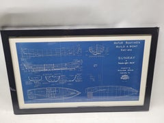 Used Boat Blueprint of the "Sunray" from Motor Boating Publications