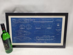 Boat Blueprint of the "Sunrise" from Motor Boating Publications