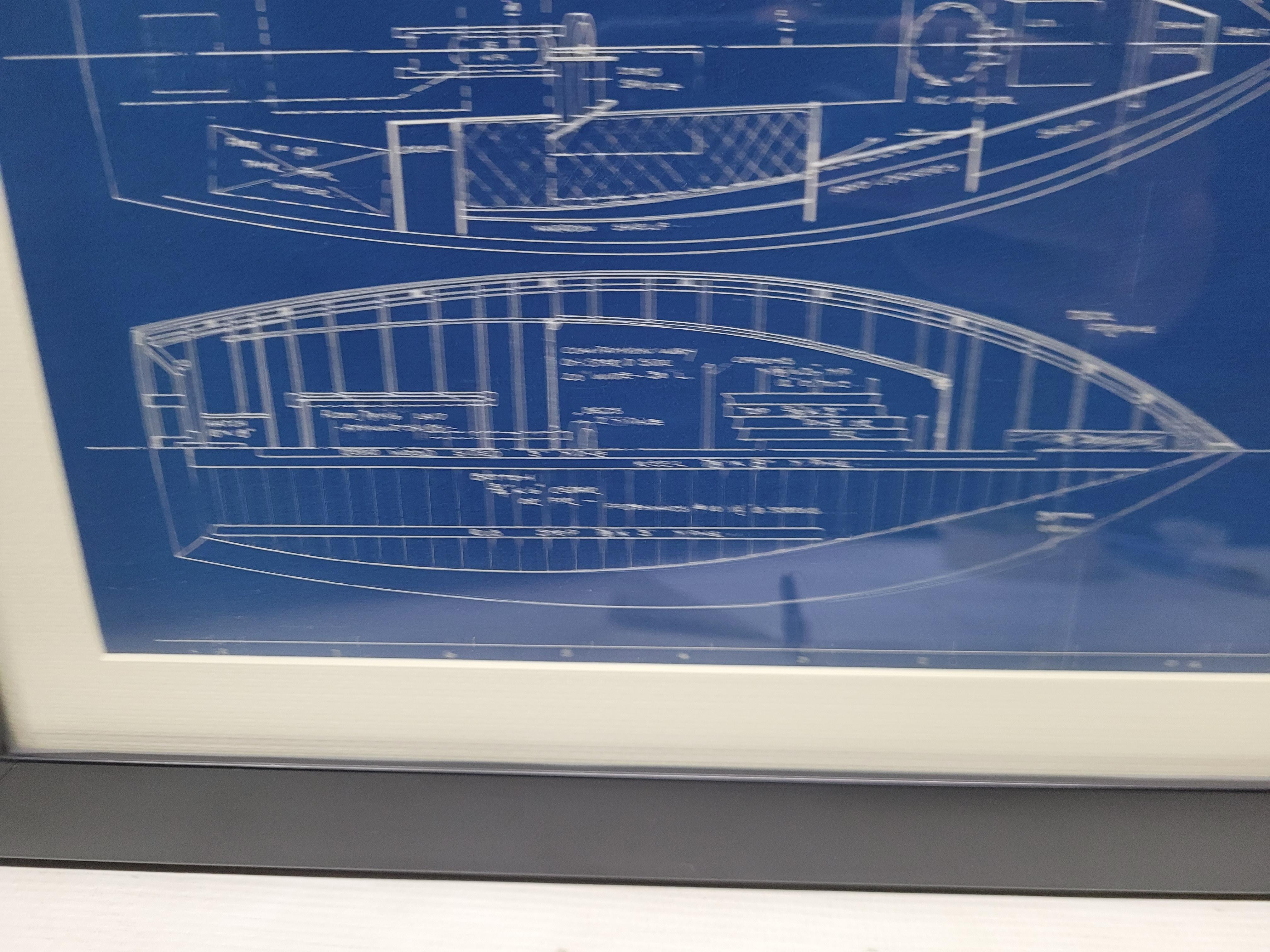 Blueprint of the Sunrise de Motor Boating Publications en vente 3