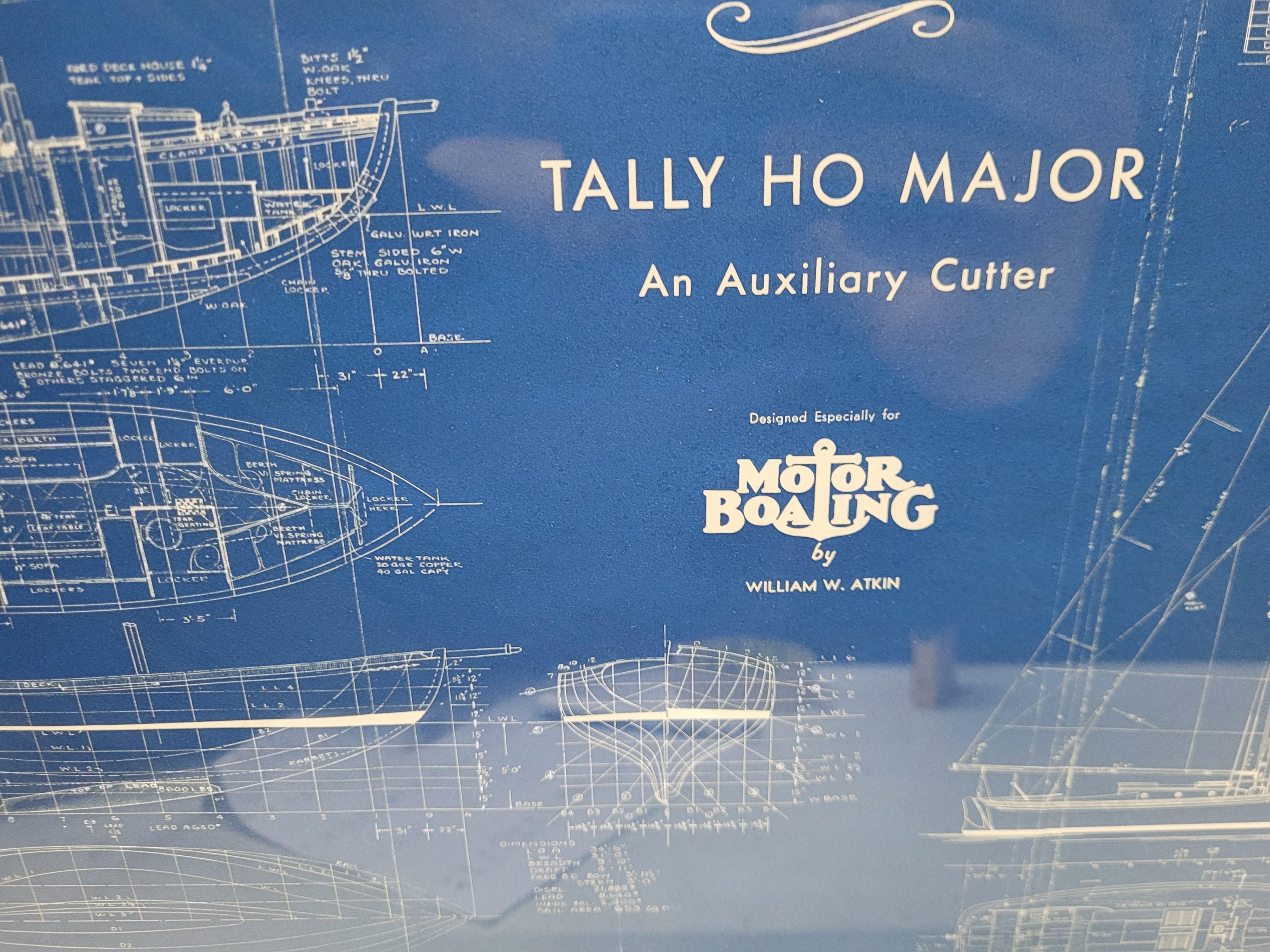 Schema nautico dello yacht 