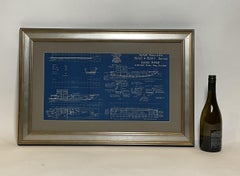 Boat Blueprint Showing the Sand Piper