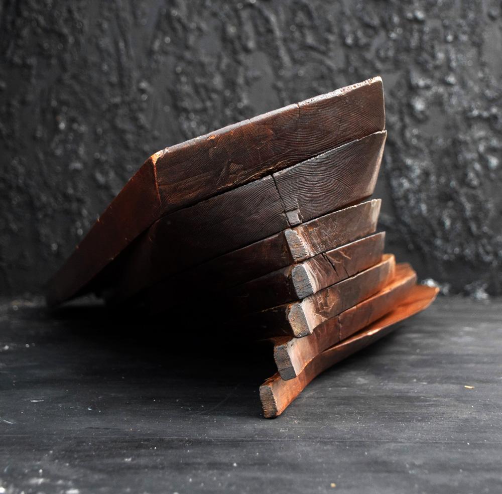 Hand-Carved Boat Builders Hull Model, circa 1890