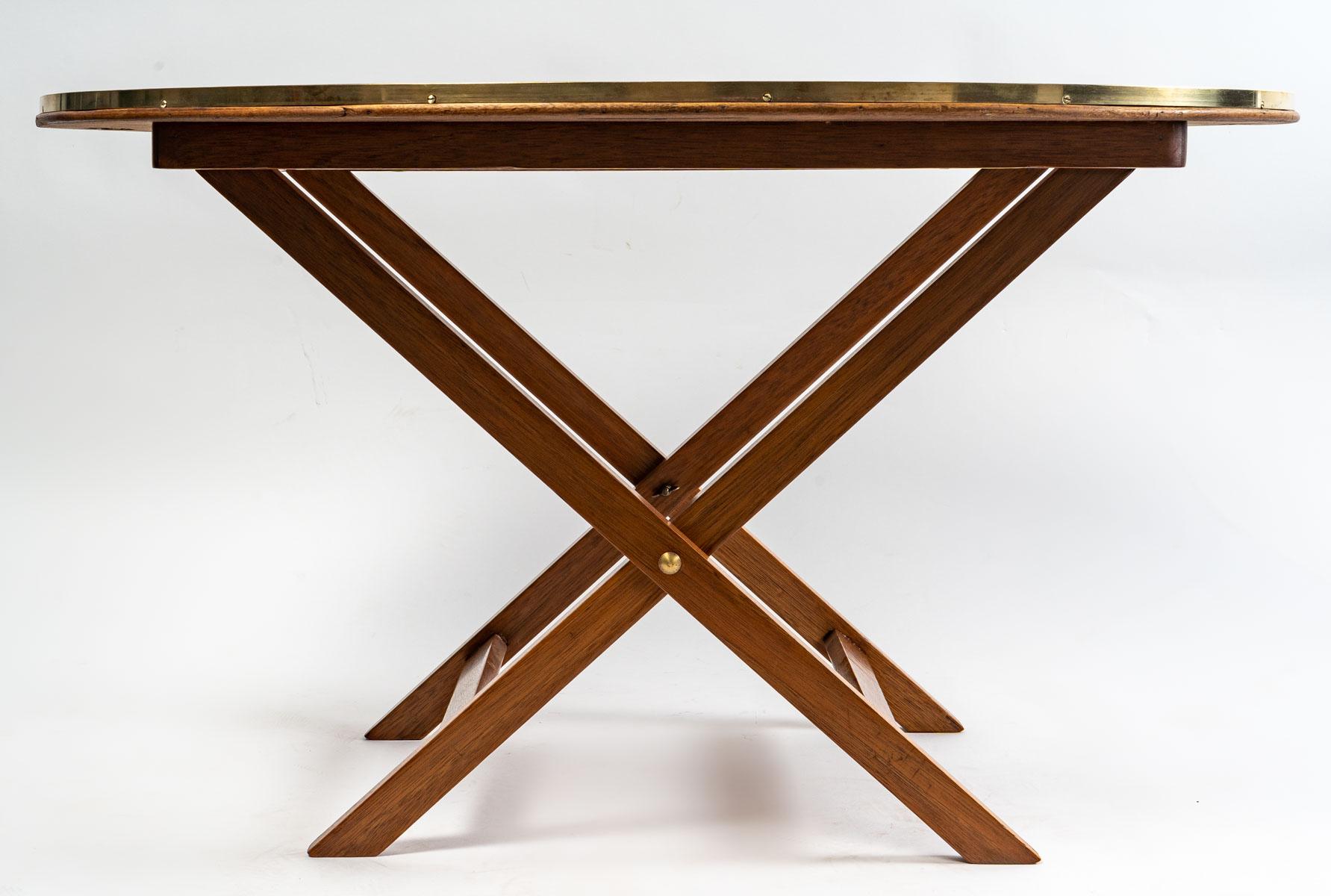 Boat Coffee Table, 20th Century In Good Condition For Sale In Saint-Ouen, FR