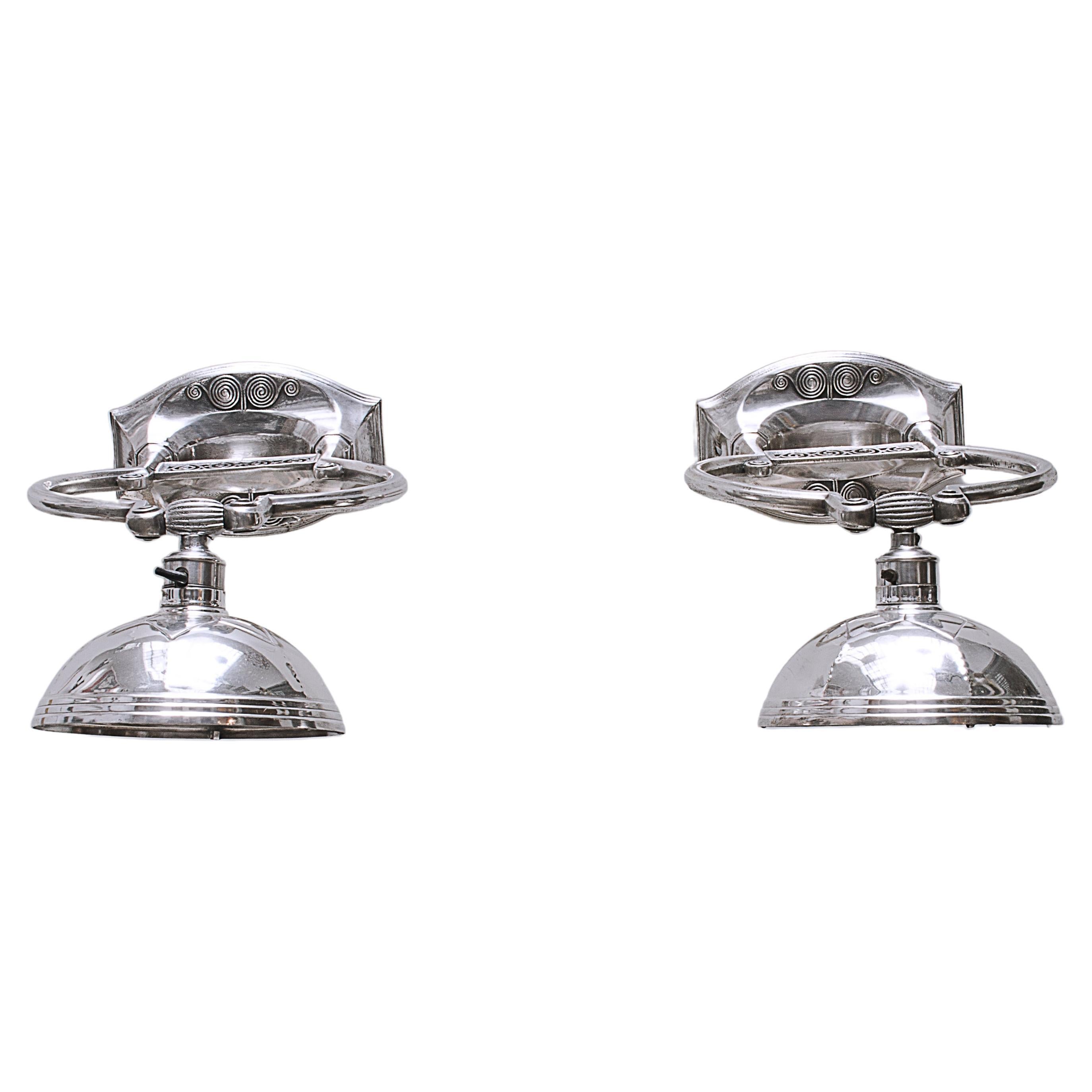 Boat Sconces by Orivit (WMF) For Sale