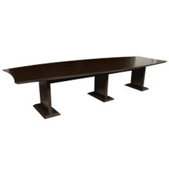 12ft Boat Shaped Dining Table