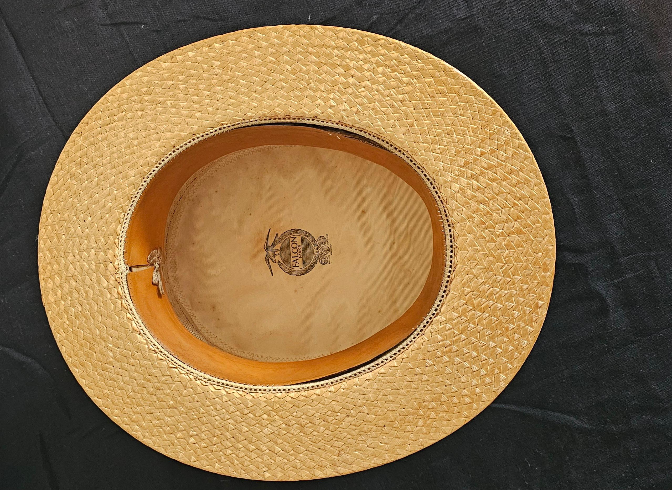 Tissé à la main Chapeau canotier en vente