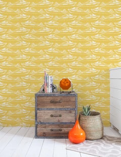 Boating Wallpaper Yellow and White, Raincoat